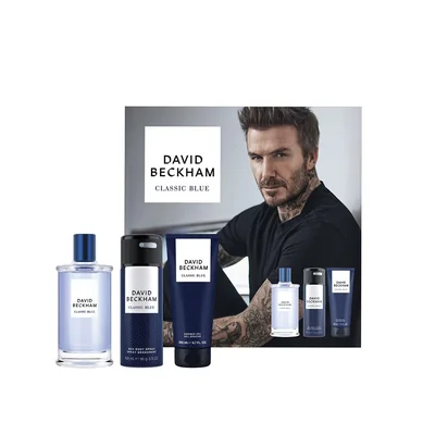Set Fragancia David Beckham Classic Blue Eau de Toilette para Caballero