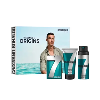 Perfume para Hombre CR7 Origins SB 100ml + Shower Gel + Body Spray