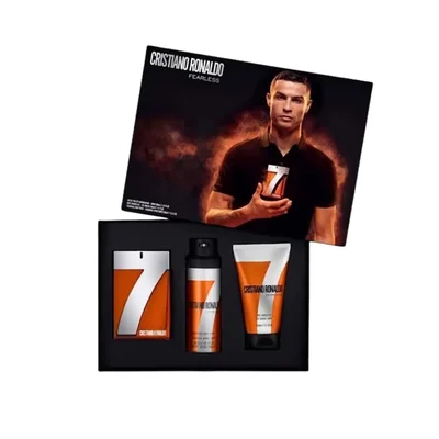 Perfume para Hombre CR7 Fearless Sb 100ml + Shower Gel + Body Spray
