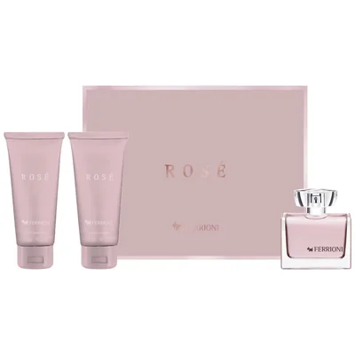 Set Fragancia para Mujer Ferrioni Rose EDT 100ml