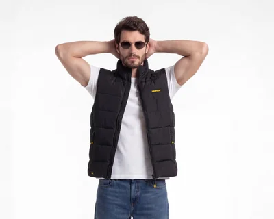 Chaleco Capitonado CAT para Hombre