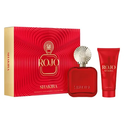 Set de fragancia Shakira Rojo Eau de Parfum Para Mujer