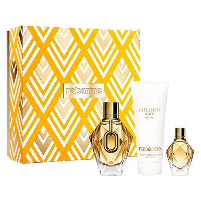 Set de fragancia Paco Rabanne Million Gold For Her Parfum Para Mujer