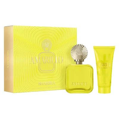 Set de fragancia Shakira Amarillo Eau de Parfum Para Mujer