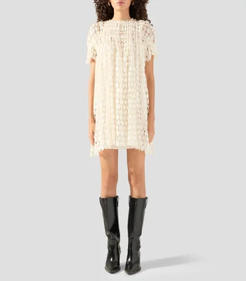 Vestido mini liso Layla Mujer