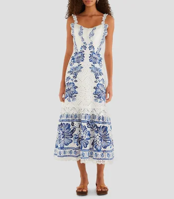 Vestido midi estampado Beautiful Mujer