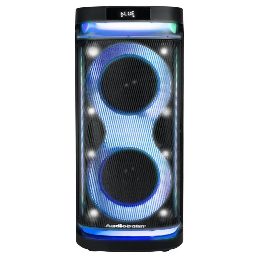 Bafle Recargable Con Aros Rgb Audiobahn THUMP8