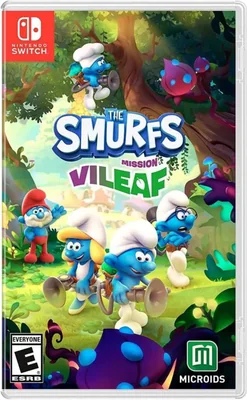 Nintendo Switch Juego The Smurfs: Mission Vileaf