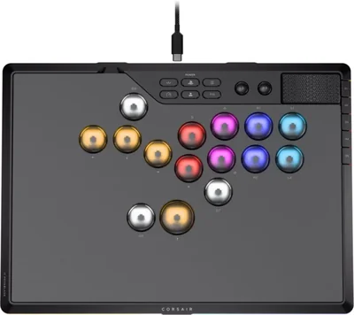 Controlador Corsair NOVABLADE PRO inalámbrico sin palanca PS5/PS4/PC