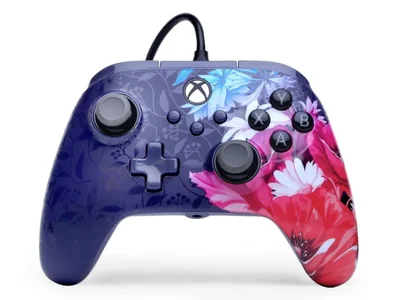 PowerA Advantage Plus Wired Controller for Xbox Series X|S - Night Blossom