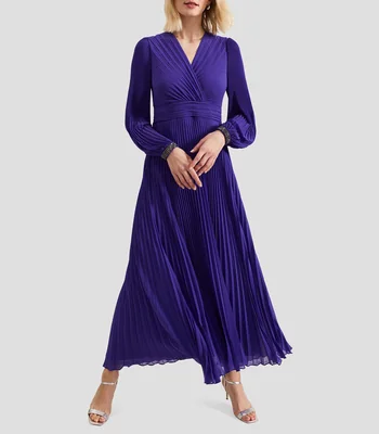 Vestido Largo manga larga Mujer