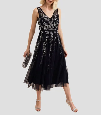 Vestido Midi Mujer