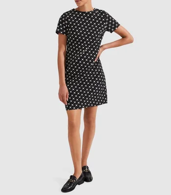 Vestido mini estampado Simona Mujer