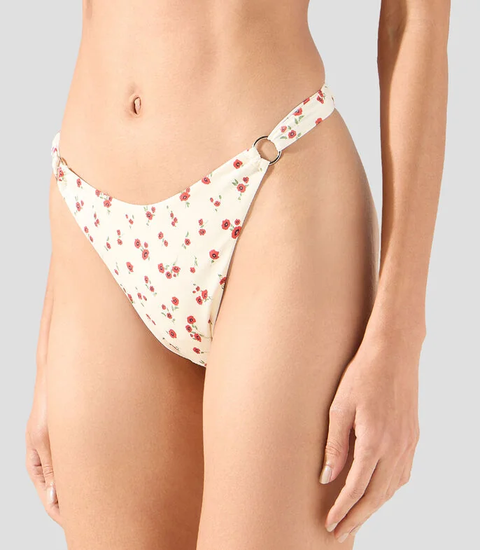Bikini Bottom estampado Mujer