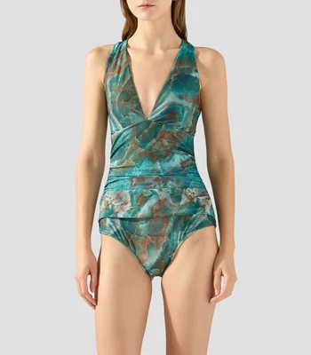 Maillot estampado Mujer