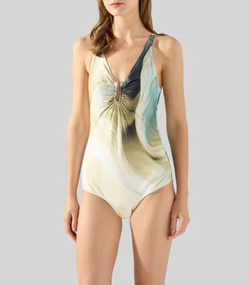 Maillot estampado Mujer