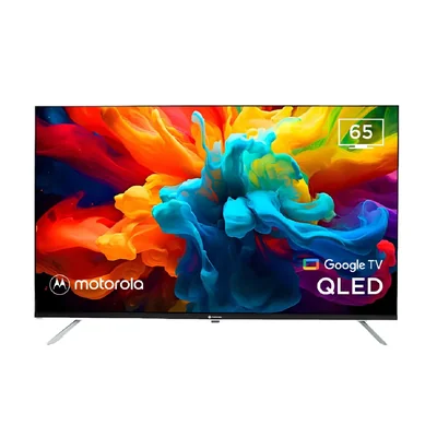 Pantalla Smart Tv Motorola 65 Pulgadas Google Tv Qled 4k