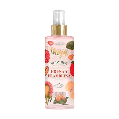 Body Mist Yuya Fresa y Frambuesa 236 ml para Dama