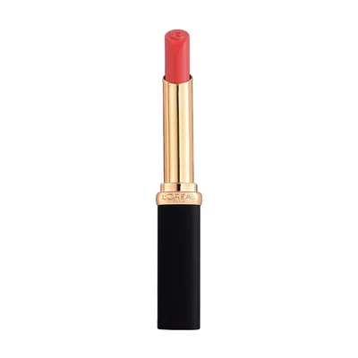 Labial Color Riche Intense Volume Matte, Lipstick Mate con Ácido Hialurónico Volumen Intenso Tono 241 LE CORAL IRREVERENT