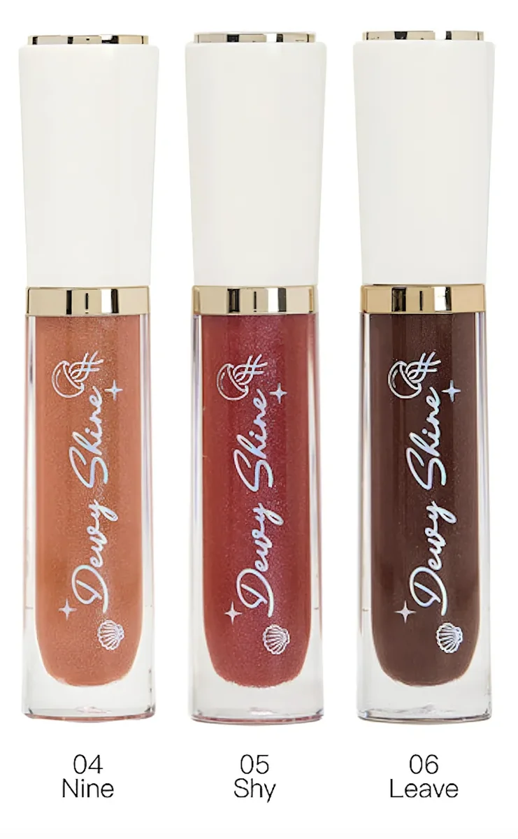 Dewy Shine+ Lip Gloss Set 3PCS