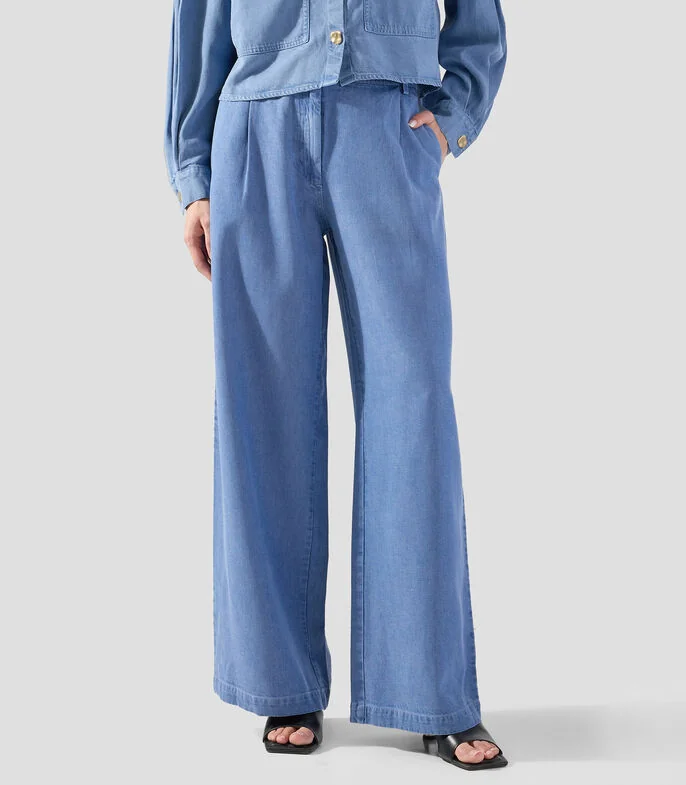 Jeans amplio Mujer