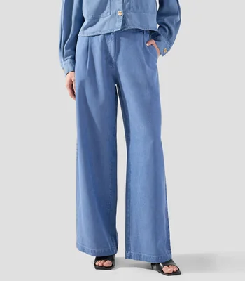 Jeans amplio Mujer