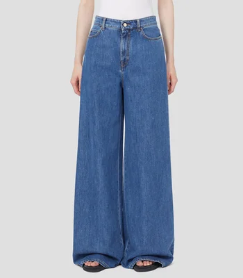 Jeans Recto liso Mujer