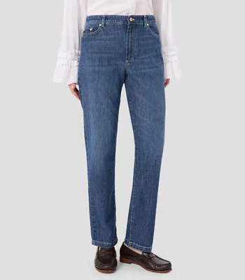 Jeans de corte regular Mujer