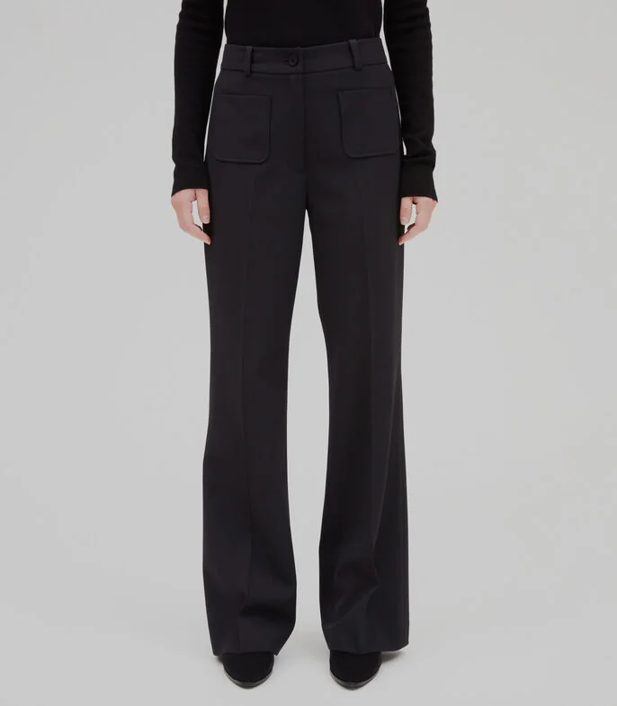 Pantalón acampanado Mujer