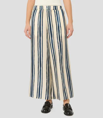 Pantalón a rayas Mujer
