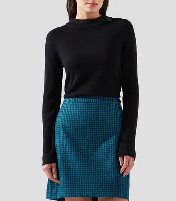Suéter cuello redondo Mujer