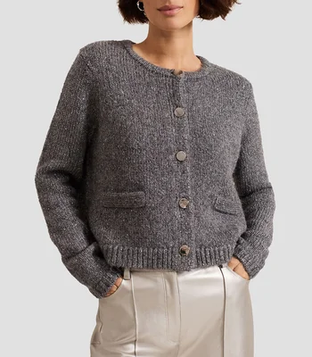 Cardigan Eden Sequin Kinitted Mujer
