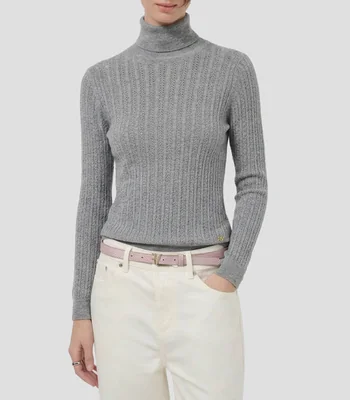 Suéter cuello de tortuga Mujer
