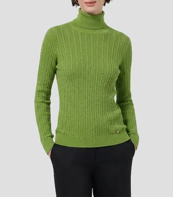 Suéter cuello de tortuga Mujer