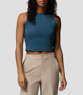 Tank top para senderismo Loneridge liso Mujer