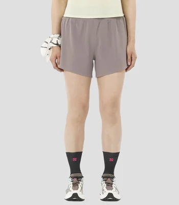 Short para correr liso Mujer