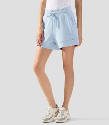Short para entrenamiento Atrium liso Mujer