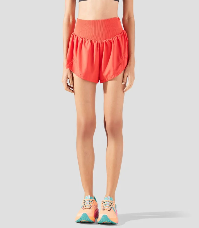 Short para entrenamiento liso Mujer
