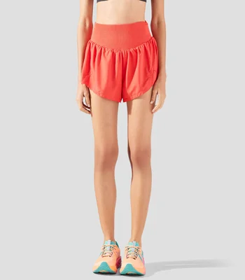 Short para entrenamiento liso Mujer