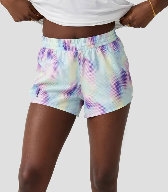 Short para correr estampado Mujer