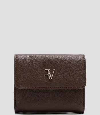 Cartera en piel lisa Mujer