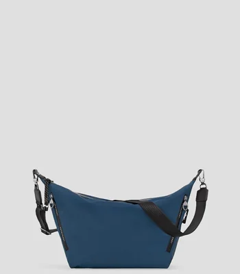 Bolsa Crossbody azul lisa Mujer