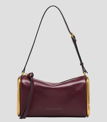 Bolsa Shoulder en piel Puffy J liso Mujer