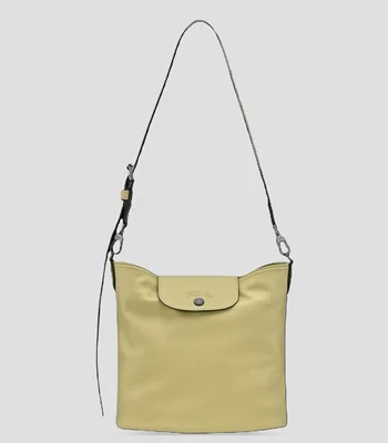 Bolsa crossbody verde en piel Le Pliage Xtra lisa Mujer