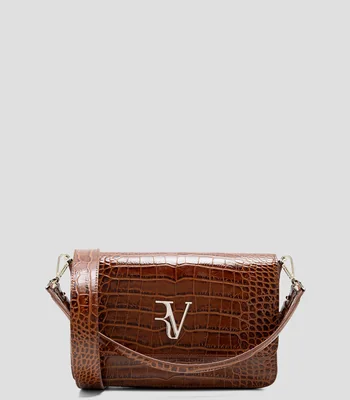 Bolsa Crossbody en piel vacuna Valentina animalskin Mujer