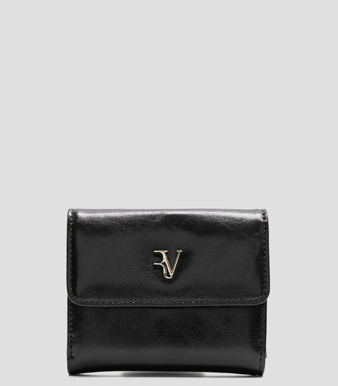 Cartera en piel lisa Mujer