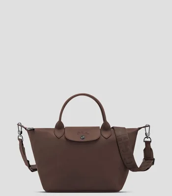 Bolsa Tote encuero de ternera lisa Mujer