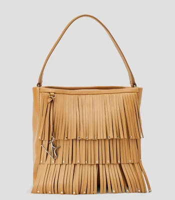 Bolsa bucket café en piel Chloe fantasía Mujer