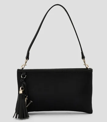 Bolsa messenger negra Dafne lisa Mujer