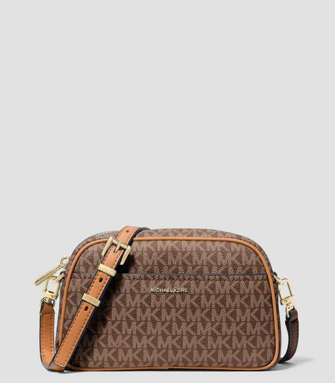 Bolsa crossbody con monogram Mujer